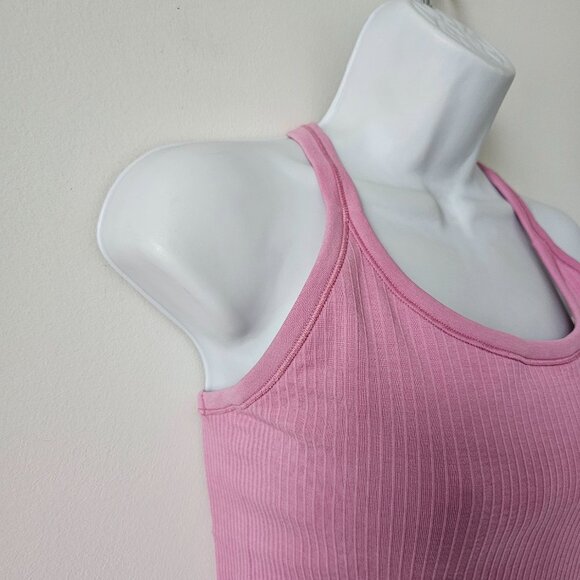 NWT LULULEMON PKFR Pink Ebb To Street Built In Bra Tank Top 6 - Picture 4 of 8